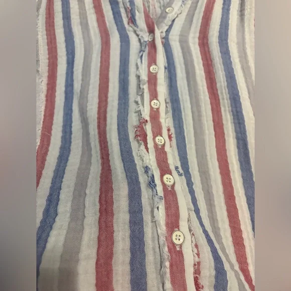 We The Free Valley Valley Double Cloth Stripped Shirt - Picture 6 of 8